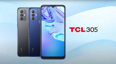 TCL 305 - Android 11 Go, Helio A22, écran LCD et grosse batterie à 205 €