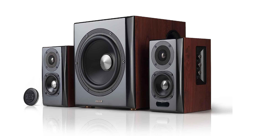 Edifier S350DB meilleures enceintes actives pour platine vinyle