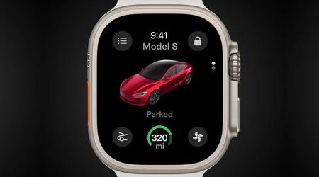 Tesla va lancer une application pour l'Apple Watch qui vous permettra de contrôler votre voiture depuis votre montre