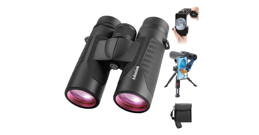Adasion 12x42 HD jumelle longue portée
