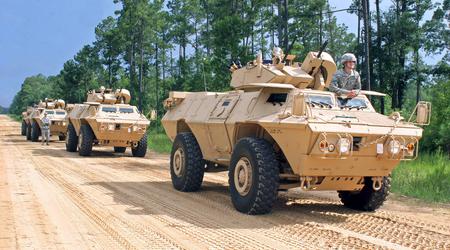 Les forces armées ukrainiennes ont reçu des véhicules blindés de transport de troupes américains M1117