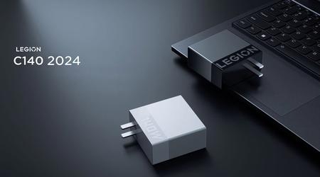 Lenovo a présenté le chargeur Legion C140 2024 GaN, d'une puissance de 140 W et d'un prix de 30 $.