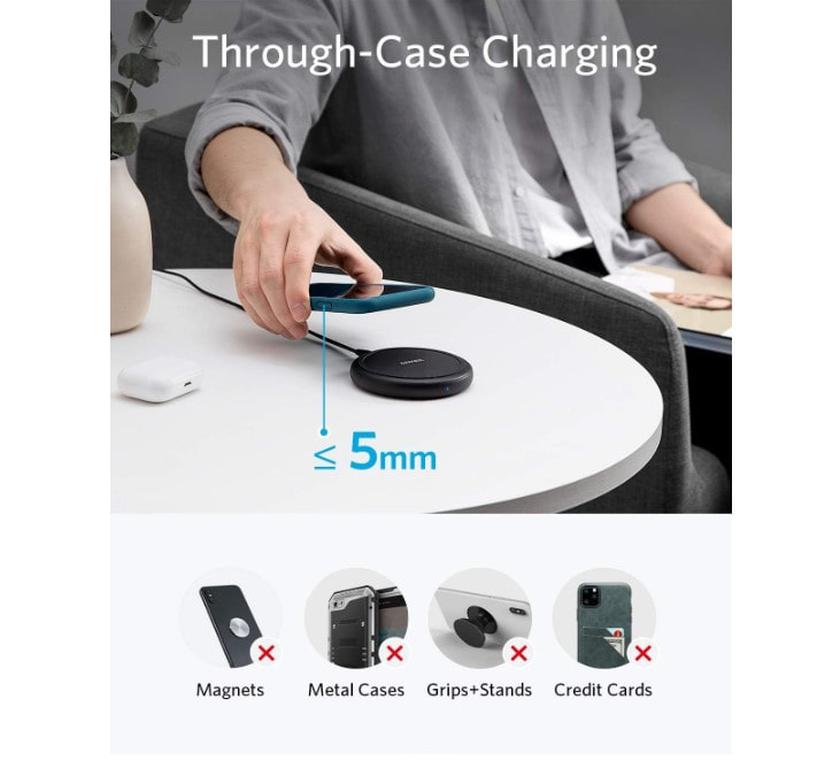 chargeur sans fil rapide Anker PowerWave II