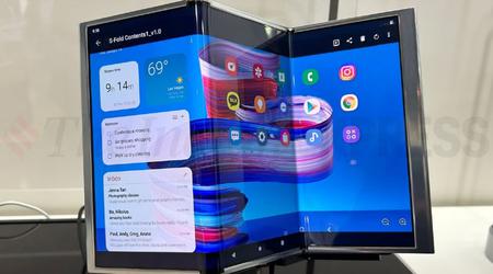 Médias : d'ici fin 2025, Samsung dévoilera son premier smartphone à triple écran pliable