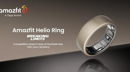 Amazfit a révélé le prix et la date de lancement de l'Helio Ring