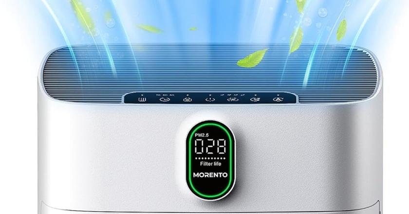 MORENTO HY4866 purificateurs d'air pour maisons avec chats