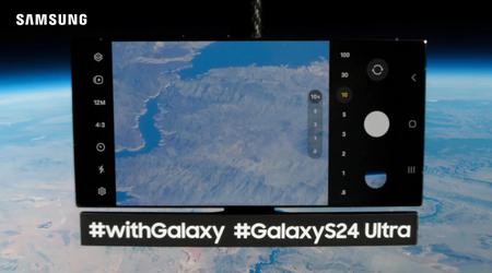 Samsung a envoyé le vaisseau amiral Galaxy S24 Ultra dans l'espace