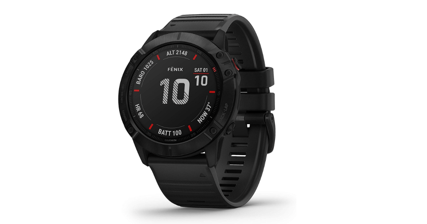 GARMIN FENIX 6X SAPPHIRE MULTISPORT tracker de fitness sans smartphone