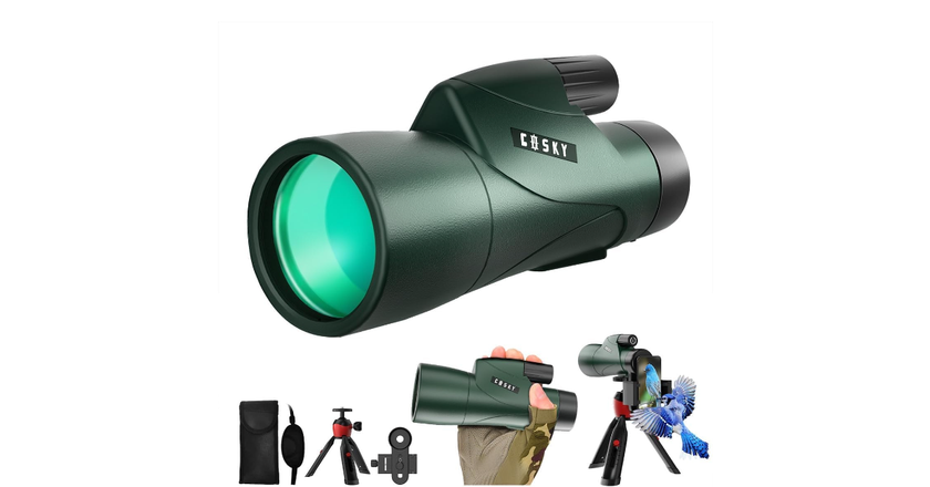 Gosky 12x55 les meilleurs monoculaires pour grande portée