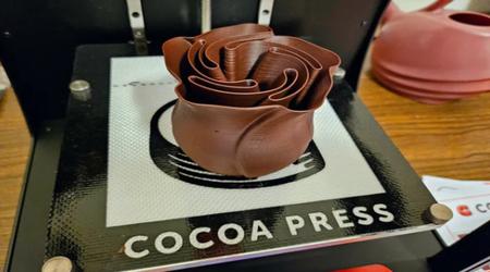 Chocolat imprimé sur une imprimante 3D aux États-Unis 