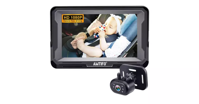 AMTIFO Meilleure caméra voiture bébé