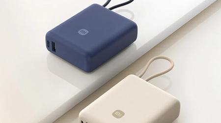 Xiaomi lance un Powerbank compact de 10000 33W avec un câble intégré qui peut être facilement caché à l'intérieur.