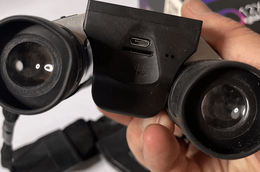 Jumelles numériques GordVE HD 12x32 avec caméra intégrée
