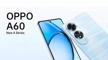 OPPO A60 : écran LCD 90Hz, puce Snapdragon 680, protection IP54 et recharge 45W pour 216 dollars