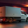 Véhicule utilitaire électrique Goelette avec chargement