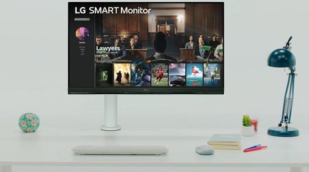 LG a présenté le Smart Monitor 32SQ780S - moniteur 32" 4K avec une fréquence d'images de 65 Hz, des haut-parleurs stéréo, webOS et eARC pour 500 $.