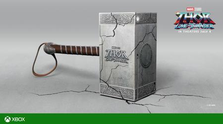 Voici la chose: Microsoft a présenté une Xbox Series X en édition limitée dans le style du marteau de Thor