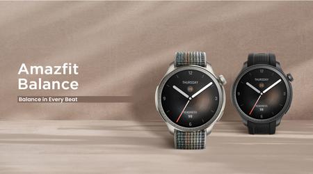 Amazfit Balance : Écran AMOLED, boîtier de 46 mm, protection contre l'eau et fonctions d'intelligence artificielle pour le suivi des paramètres de santé
