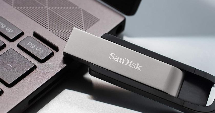 Clé USB SanDisk Extreme Go dj 64 Go