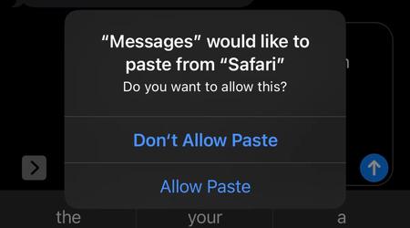 Apple a confirmé que les fréquentes demandes d'autorisation de collage dans iOS 16 sont un bug.