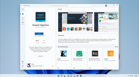 Microsoft a publié la configuration système requise pour exécuter des applications Android sur un PC - Core i3, Ryzen 3000, SSD et 8 Go de RAM