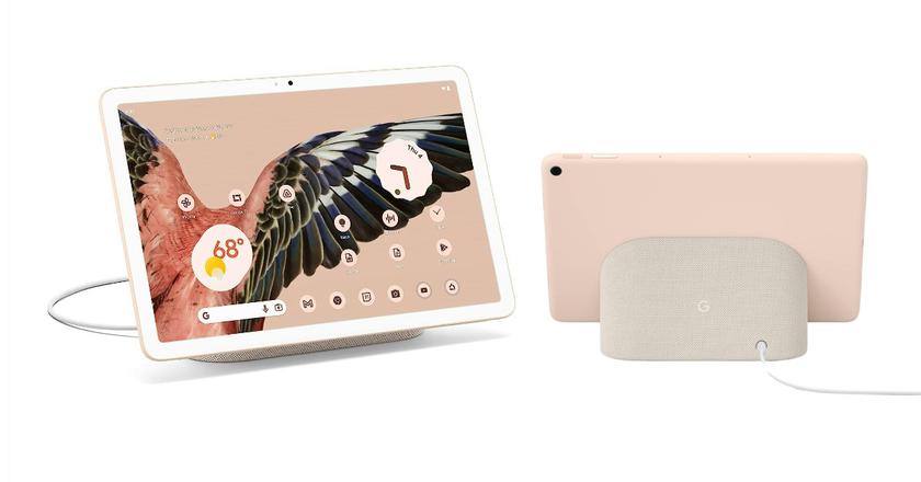 Google Pixel tablette avec charge sans fil