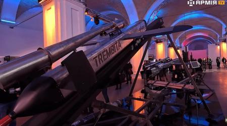La société ukrainienne Pars présente le missile de croisière Trembita, d'une portée pouvant atteindre 150 km