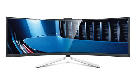 AOC et Porsche Design lancent un moniteur incurvé de 49 pouces doté d'une dalle de 240 Hz