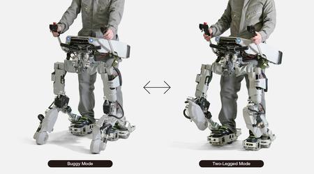 Panasonic Koma 1.5 : Exosquelette de transformateur - "jambes de fer" et "buggy" (vidéo)