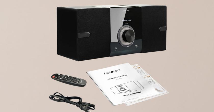 Examen du système stéréo compact LONPOO