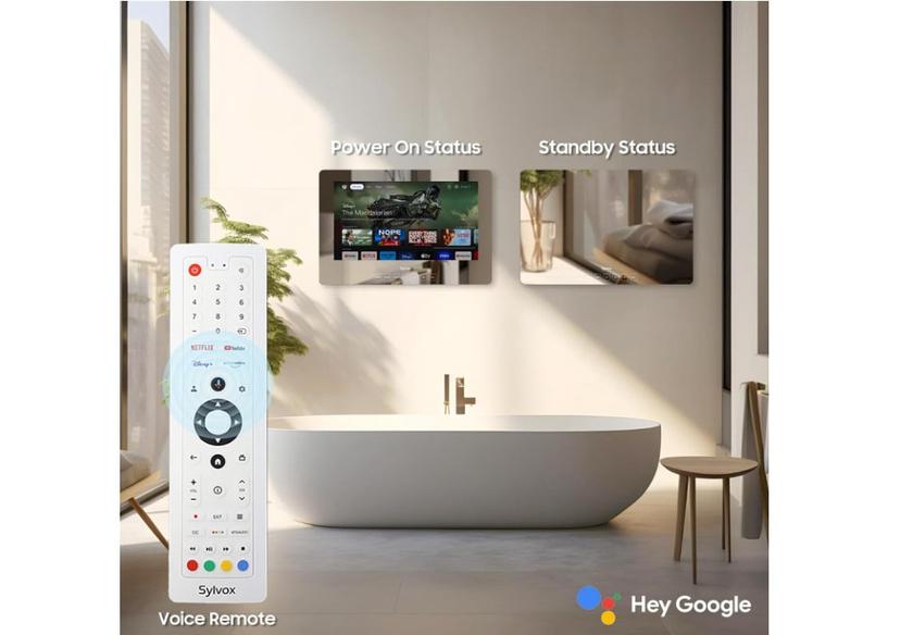 SYLVOX 24-inch Smart tv miroir avec télé intégrée