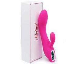 Vibromasseur ADORIME Silicone Rabbit