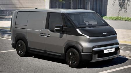 Le design extérieur de la nouvelle camionnette électrique Kia PV5 a été dévoilé.