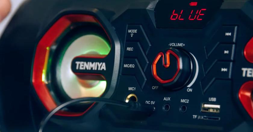 TENMIYA BT-A66 enceinte avec radio et bluetooth