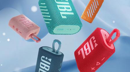 JBL Go 3 sur Amazon à -40% : Enceinte sans fil avec protection IP67 et jusqu'à 5 heures d'autonomie.