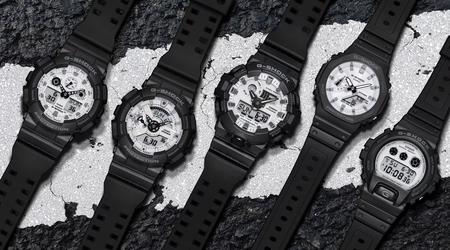 Casio présente une nouvelle collection Black and White avec des modèles G-SHOCK actualisés
