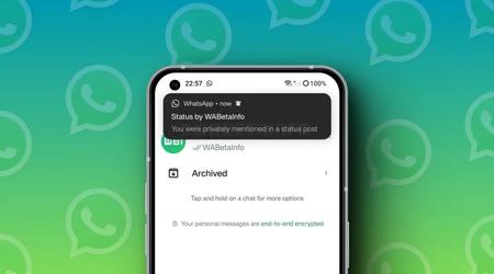 Les utilisateurs pourront autoriser d'autres à partager leurs statuts WhatsApp