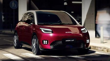 La nouvelle voiture électrique GAC Aion UT est étonnamment bon marché : à partir de 9 600 dollars en Chine.