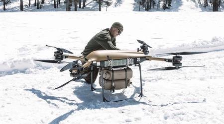 Le corps des Marines américains a commencé à utiliser des drones cargo pour approvisionner les navires.