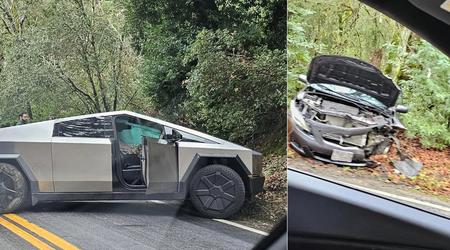 La voiture électrique Tesla Cybertruck a déjà eu un accident