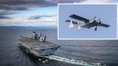Le Royaume-Uni a testé la livraison de marchandises à l'aide d'un drone HCMC sur son plus grand porte-avions, le HMS Prince of Whales, d'une valeur de 3,85 milliards de dollars.