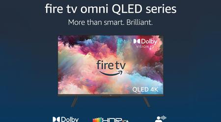Amazon dévoile les nouveaux modèles Fire TV Omni QLED : des téléviseurs intelligents avec des écrans de 43 à 55 pouces, la prise en charge d'Alexa et des prix à partir de 449 $.
