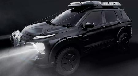 Metal Gear Solid : Mitsubishi dévoile le concept Outlander PHEV Night Seeker