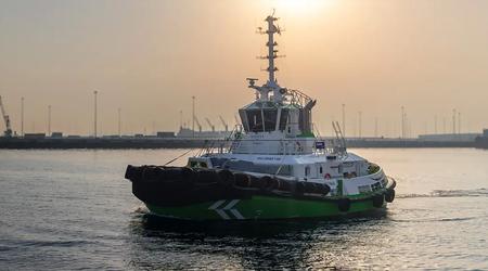 Le remorqueur électrique le plus puissant : Le remorqueur Damen RSD-E 2513 est entré dans le Livre Guinness des records.