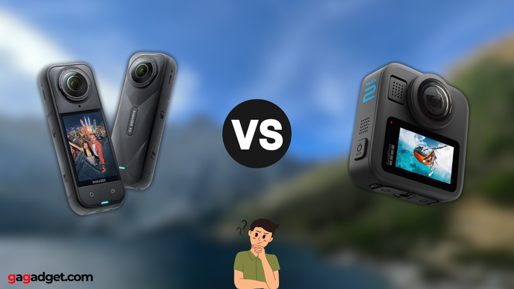 Insta360 X5 vs GoPro MAX 2 ...