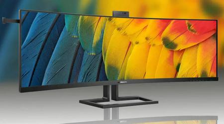 Philips présente un moniteur 5K ultra grand angle avec un rayon de courbure de 1500R au prix de 940 £.