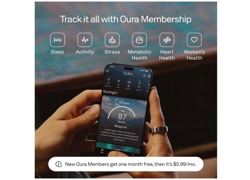 Oura Ring 4, une bague intelligente à porter sur soi