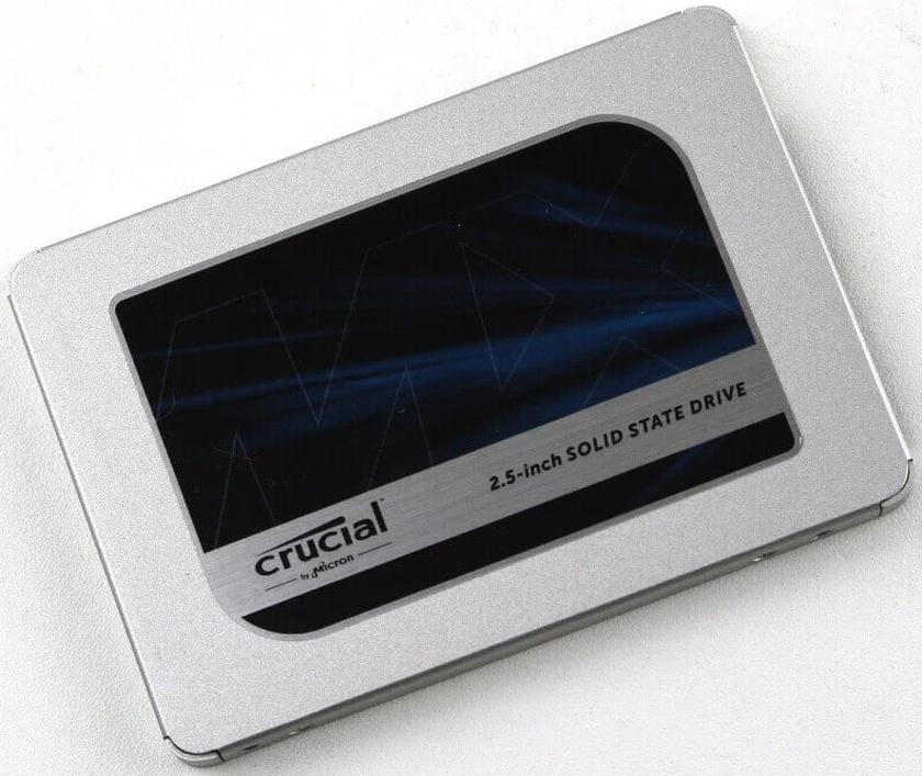 Crucial MX500 stockage longue conservation