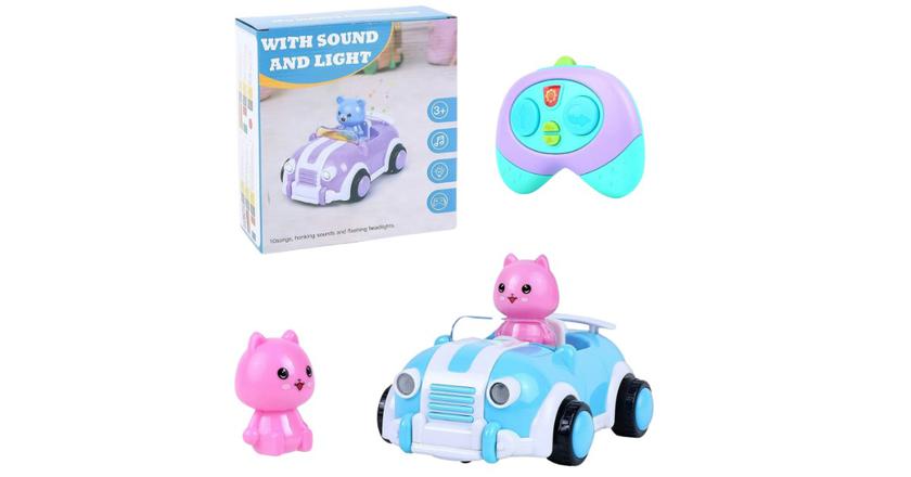 Yellcetoy Voiture pour bambin avec télécommande