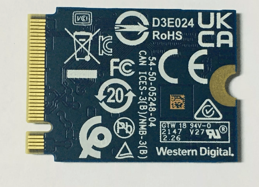 Western Digital SN530 ssd compatible steam deck